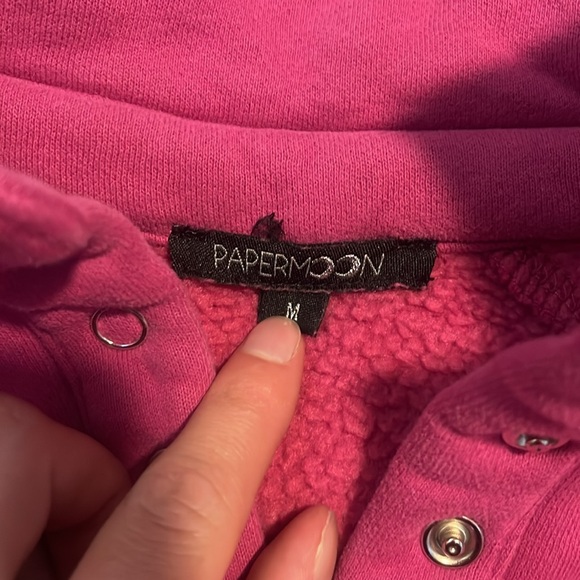 Worn a few times Pink pullover sweatshirt - Picture 3 of 4